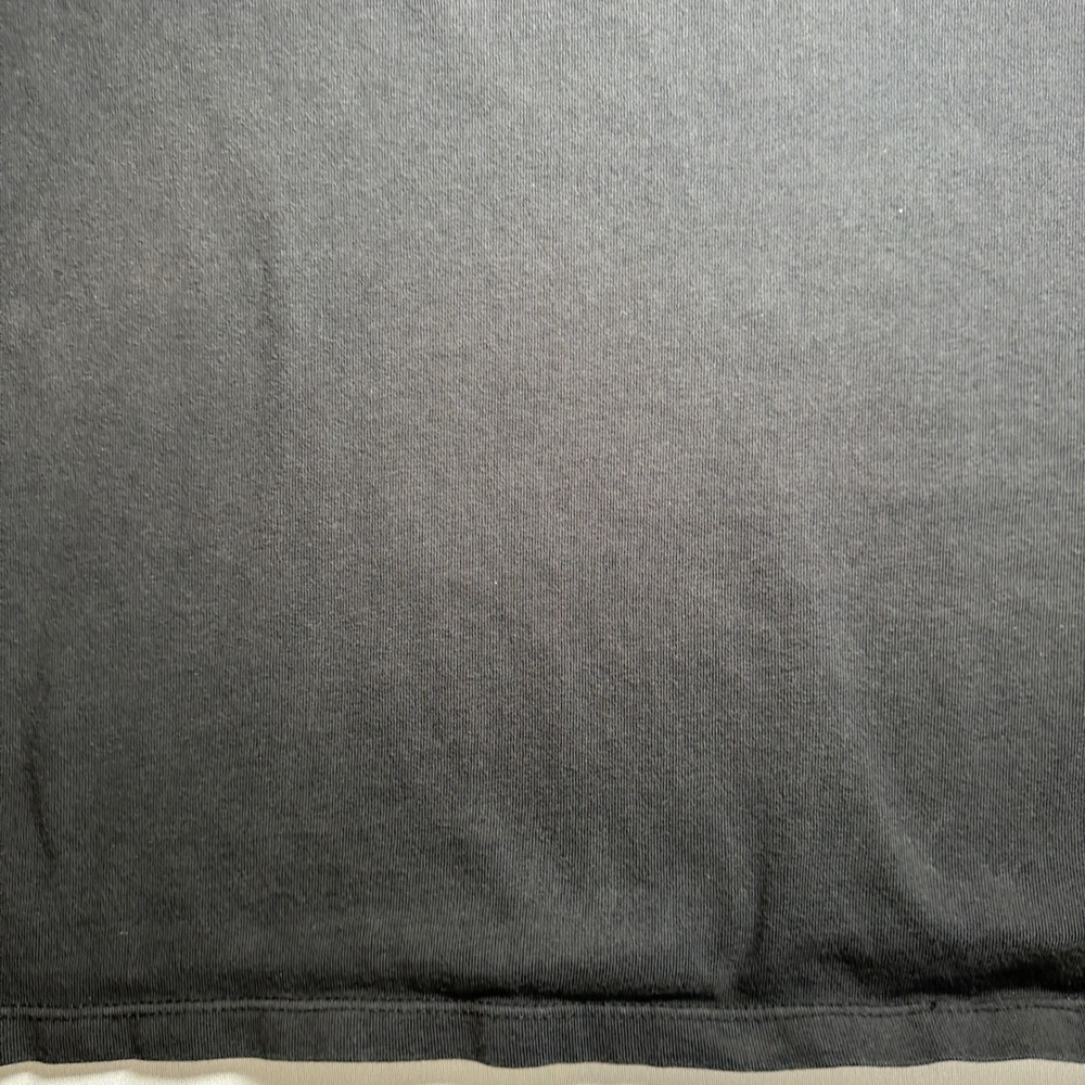 Nike Air Black T-Shirt Gold Striped Trim Track Shirt Top XL BV3068-010 - Picture 13 of 15